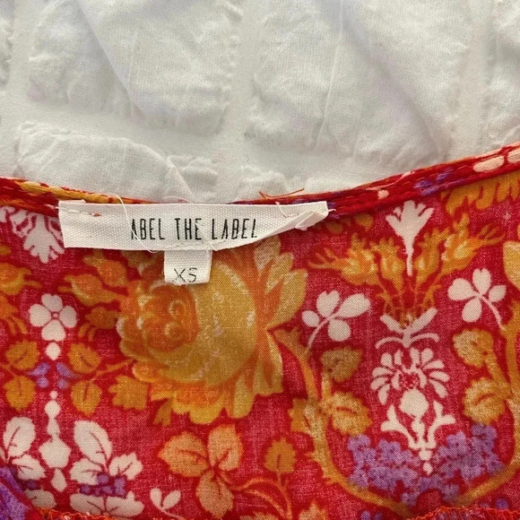 Anthropologie Abel the brand floral tiered maxi dress - Picture 3 of 7